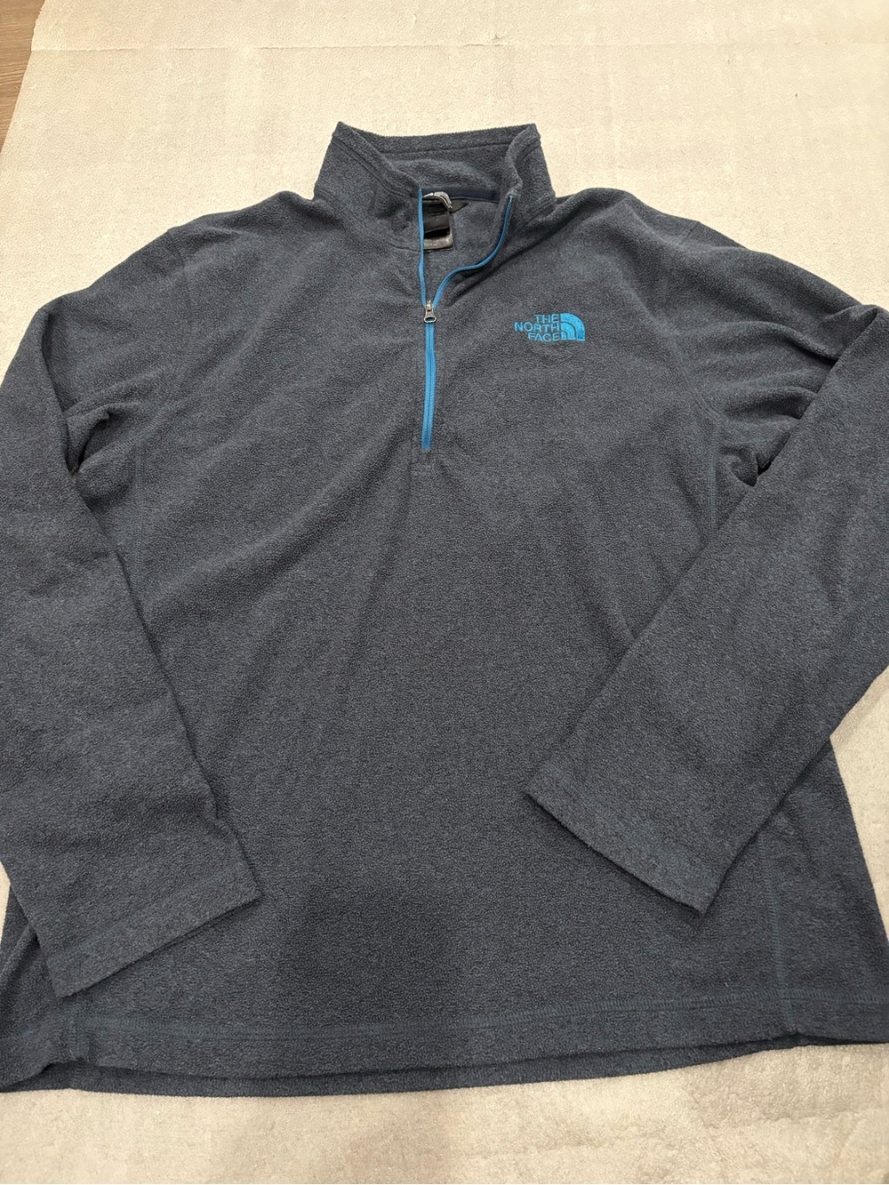 The North Face Men’s Charcoal Gray Fleece Jacket